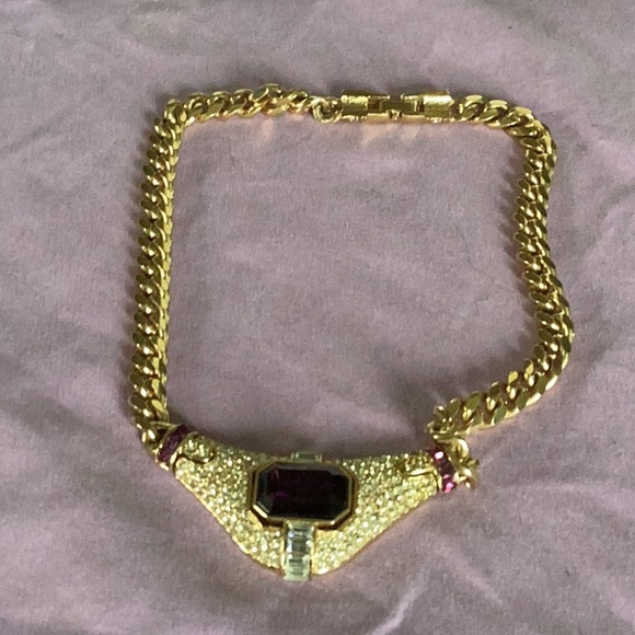 Necklace  Oscar marked, women’s , costume .rare find - Picture 6 of 8